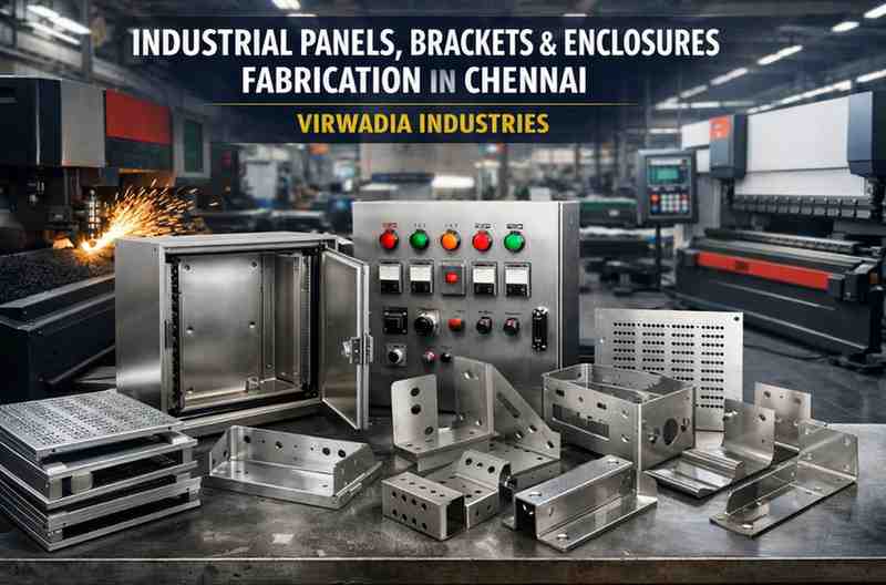 Expert Industrial Enclosures & Brackets Fabrication in Chennai by Virwadia Industries