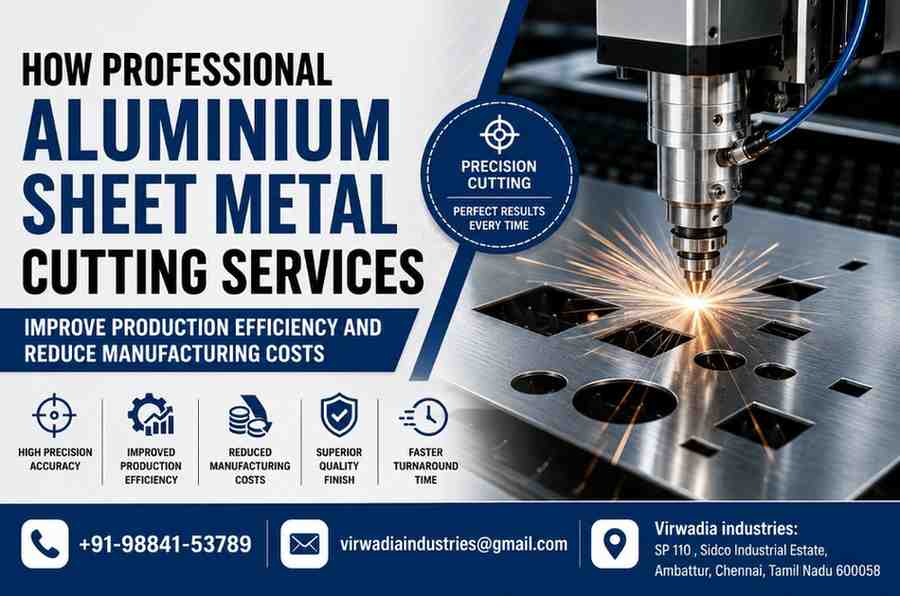 How Professional Aluminium Sheet Metal Cutting Services Improve Production Efficiency and Reduce Manufacturing Costs