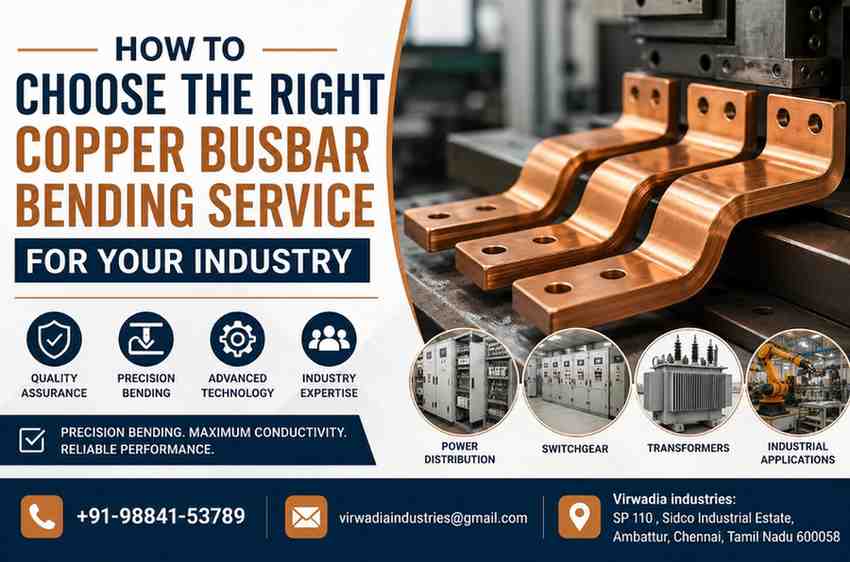 How to Choose the Right Copper Busbar Bending Service for Your Industry